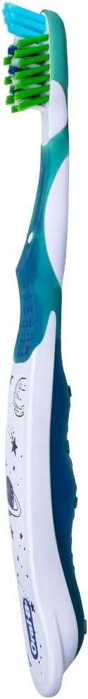 Oral-B Pro-Health Junior CrossAction Galaxy Toothbrush, Ages 6 , Soft - Pack of 6