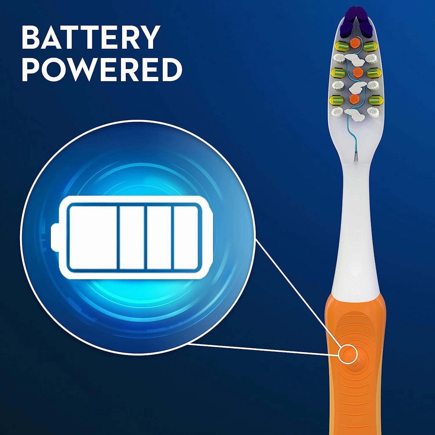 Oral-B Pulsar Expert Clean Battery Toothbrush, Medium, Tooth Brush Pack of 2, (Packaging may vary), Oral Care