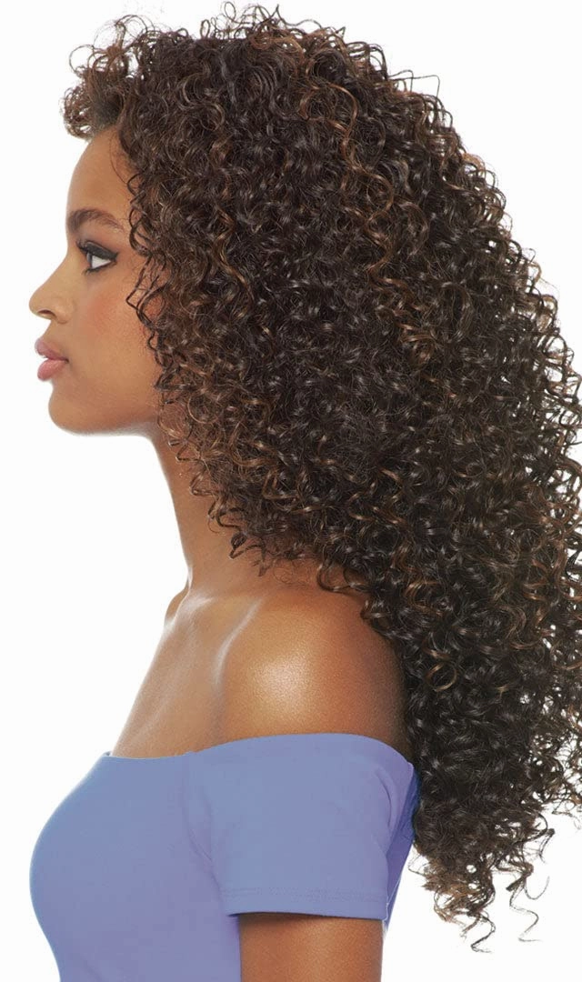 Outre Synthetic Hair Half Wig Quick Weave Batik Dominican Curly (DR30)