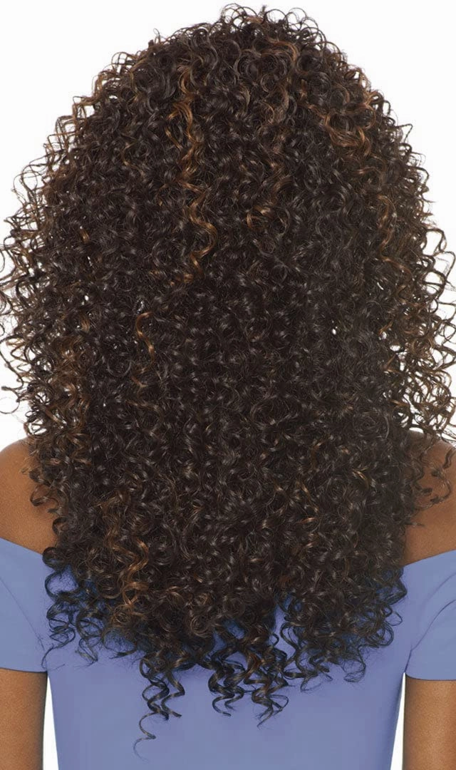 Outre Synthetic Hair Half Wig Quick Weave Batik Dominican Curly (DR30)