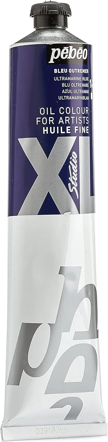 Pébéo - Fine Oil XL 200 ML - Ultramarine Blue Oil Paint - Pébéo Oil Paint - Ultramarine Blue 200 ml