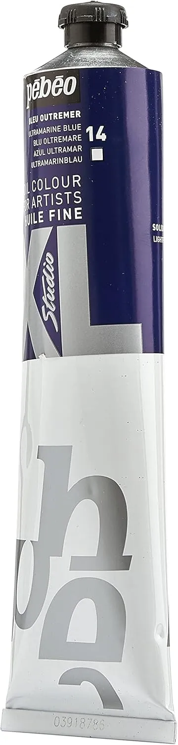 Pébéo - Fine Oil XL 200 ML - Ultramarine Blue Oil Paint - Pébéo Oil Paint - Ultramarine Blue 200 ml