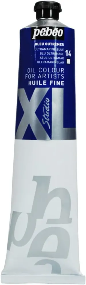 Pébéo - Fine Oil XL 200 ML - Ultramarine Blue Oil Paint - Pébéo Oil Paint - Ultramarine Blue 200 ml