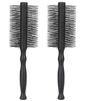 PERFEHAIR Large Round Hair Brushes for Women - 2-Pack, Gentle Nylon Bristles for Blowouts, Styling & Curling, Ideal for Medium to Long Hair