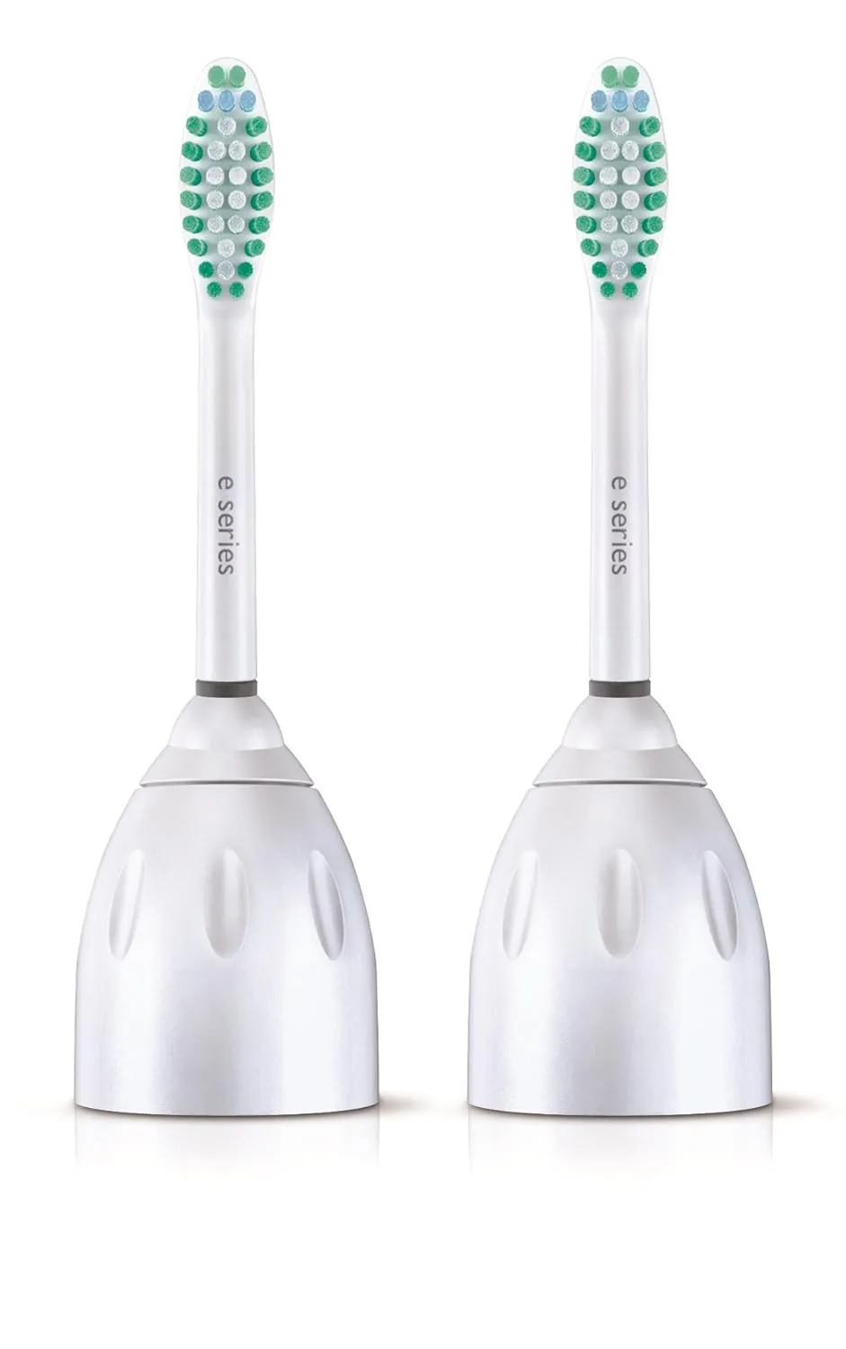 Philips Sonicare Genuine E-Series Replacement Toothbrush Heads, 2 Brush Heads, White, Frustration Free Packaging, HX7022/30