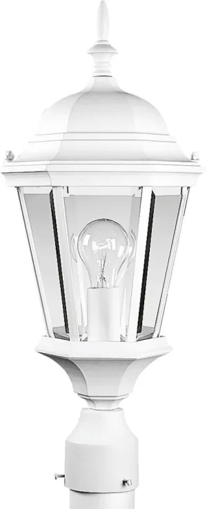 Progress Lighting P5482-30 Welbourne Outdoor, 9-1/2-Inch Diameter x 21-1/4-Inch Height, White