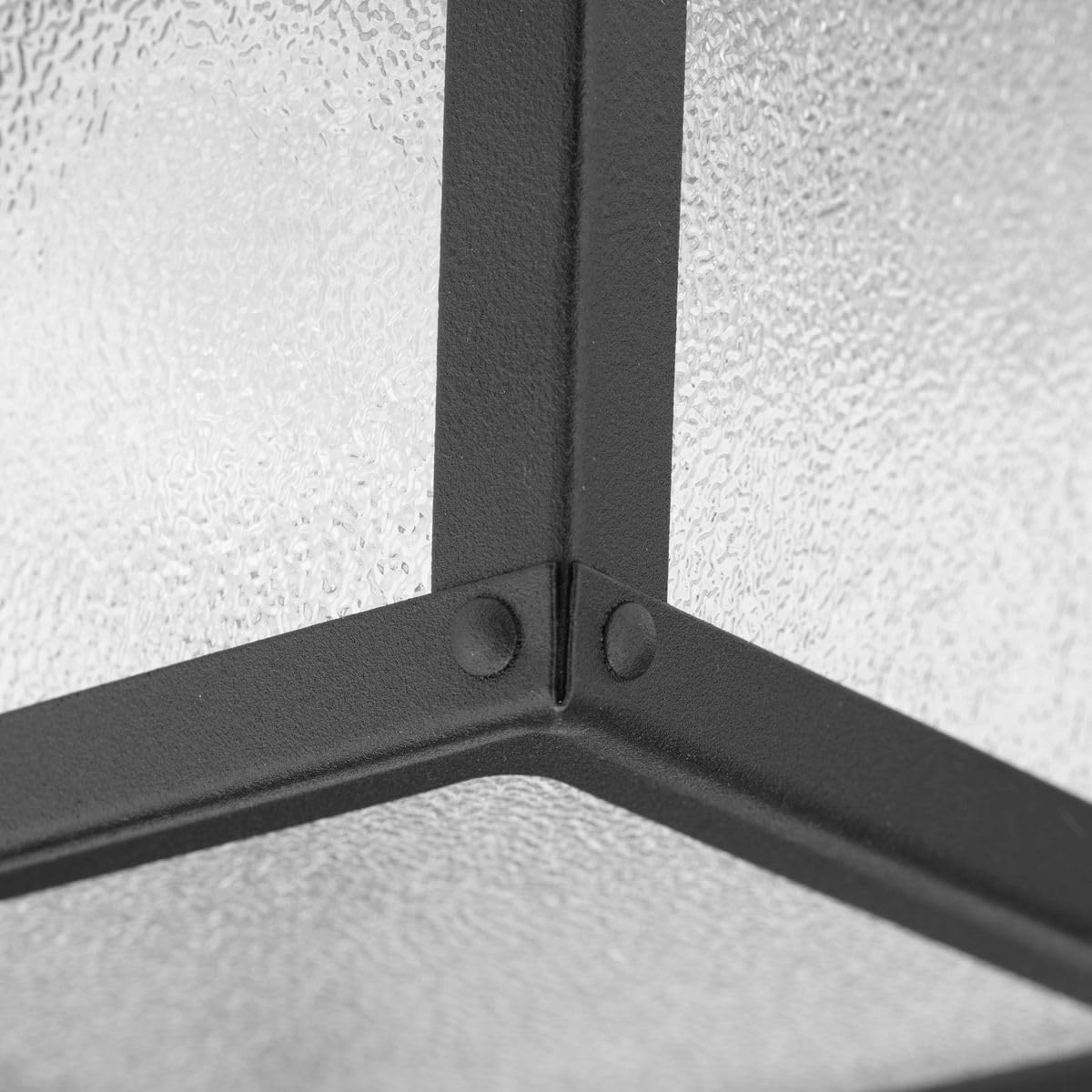 Progress Lighting P5727-31 Transitional Indoor Outdoor Close to Ceiling Flush Mount Light, 7.5-Inch Diameter x 5-Inch Height, Matte Black