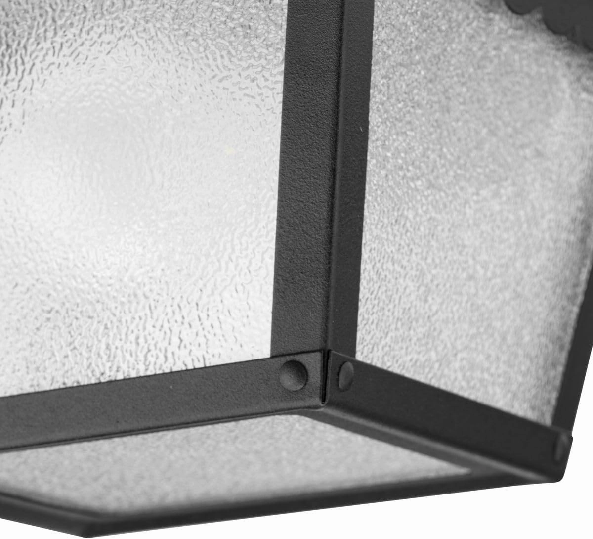Progress Lighting P5727-31 Transitional Indoor Outdoor Close to Ceiling Flush Mount Light, 7.5-Inch Diameter x 5-Inch Height, Matte Black