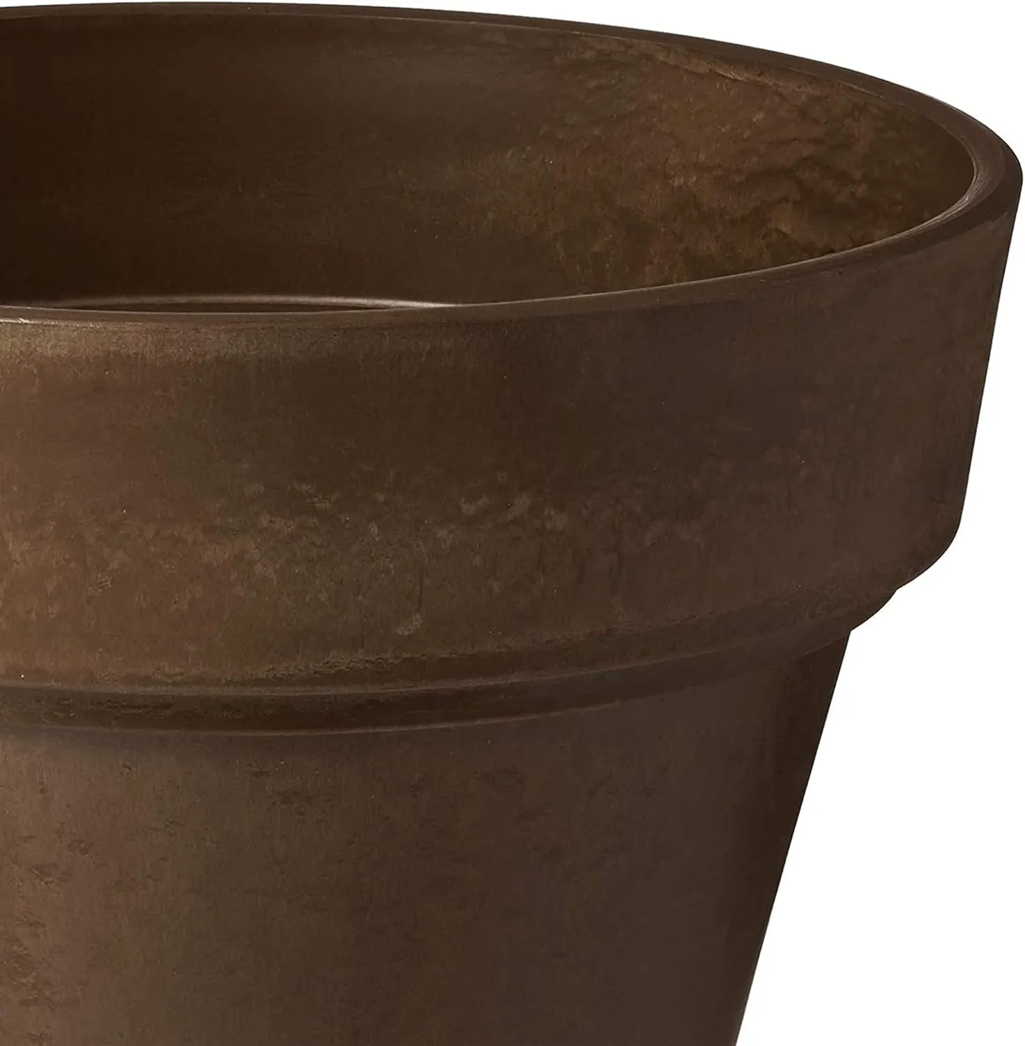 PSW Arcadia Garden Products OT41C Traditional Pot, 16 by 13.5-Inch, Chocolate