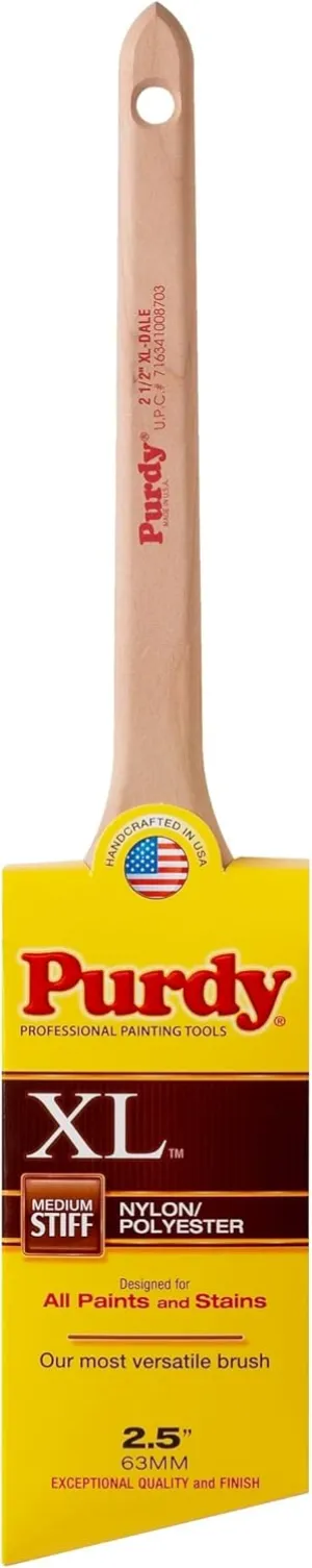 Purdy 144080325 XL Dale Brush, 2.5 inch, Natural