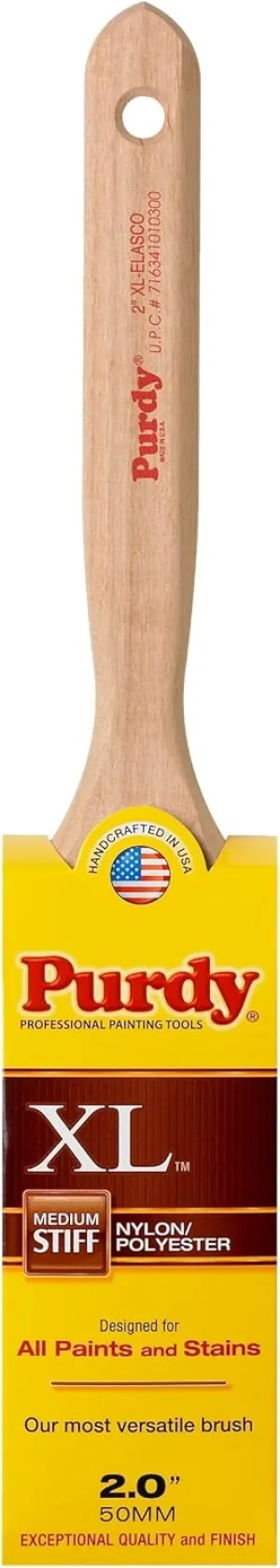 Purdy 144100320 XL Flat Trim Elasco Brush, 2"