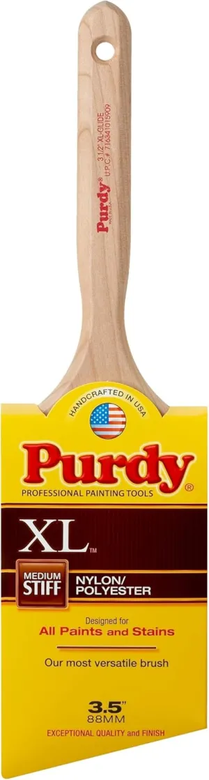 Purdy 144152335 XL Angular Trim Glide Brush , 3-1/2"