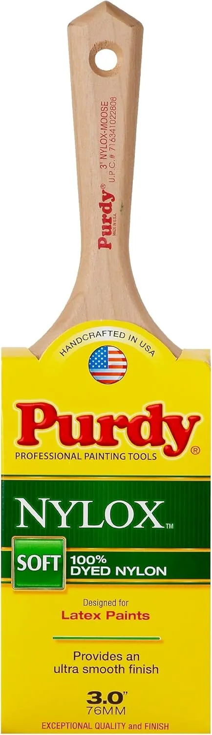 Purdy 144232230 Nylox Moose Paint Brush, 3 in.