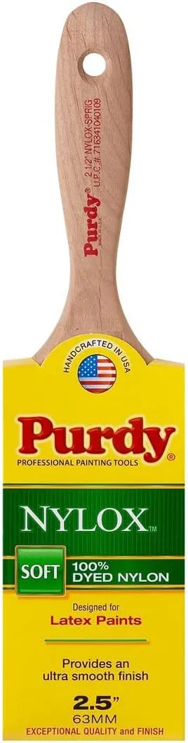 Purdy Nylox Sprig 2-1/2 in. W Flat Nylon Paint Brush
