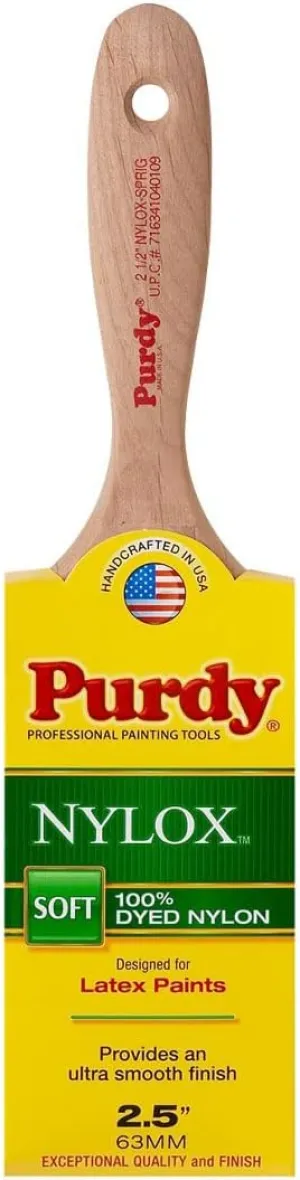 Purdy Nylox Sprig 2-1/2 in. W Flat Nylon Paint Brush