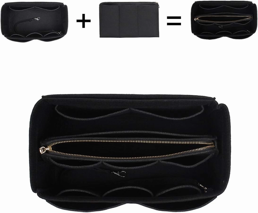 Purse Organizer Insert, Bag Organizer, Bag in Bag, Perfect for Speedy Neverfull and More, 5 Size