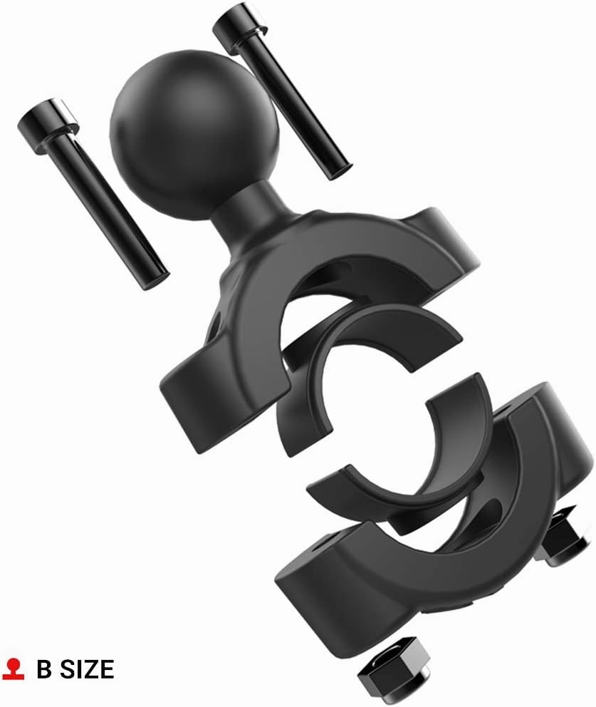 RAM Mounts RAM-B-408-75-1U Torque Medium Rail Base with B Size 1" Ball