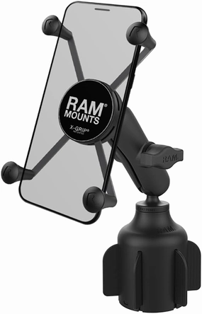 RAM Mounts RAP-B-299-4-UN10U X-Grip Large Phone Mount with RAM Stubby Cup Holder Base with Medium Arm