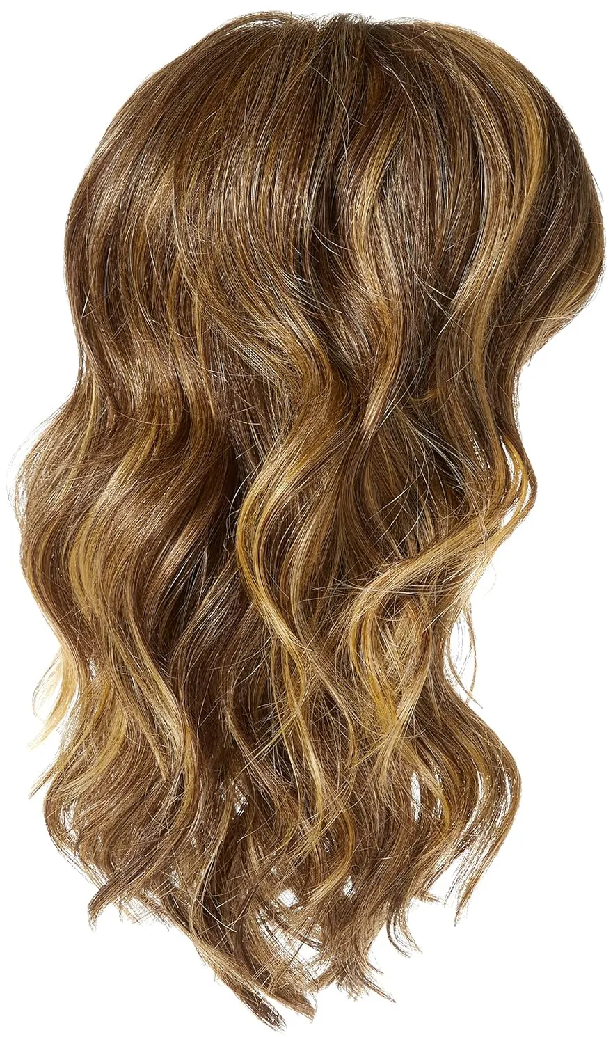 Raquel Welch Editor's Pick Layered Shoulder Length Bob Wig by Hairuwear, Large Cap Size, RL11/25 Golden Walnut