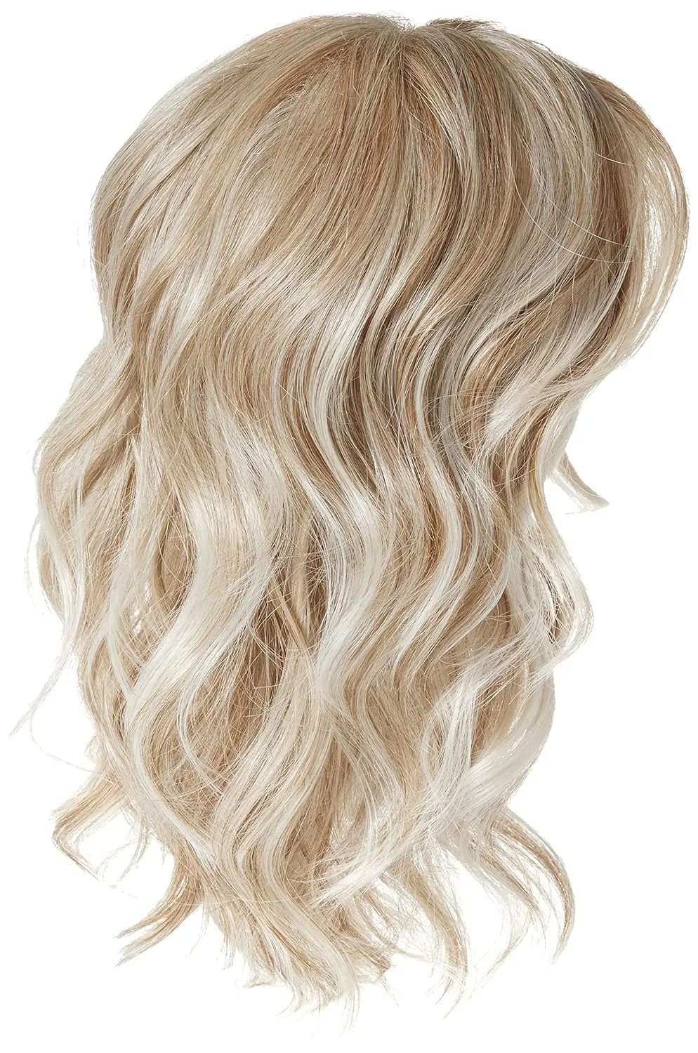 Raquel Welch Editor's Pick Layered Shoulder Length Bob Wig by Hairuwear, Large Cap Size, RL19/23 Biscuit