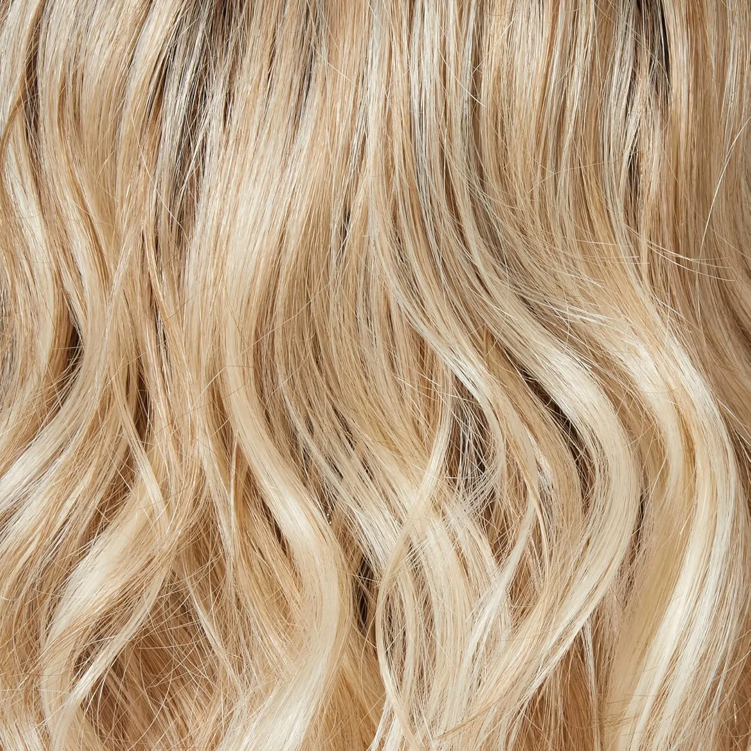 Raquel Welch Editor's Pick Layered Shoulder Length Bob Wig by Hairuwear, Large Cap Size, SS19/23 Shaded Biscuit