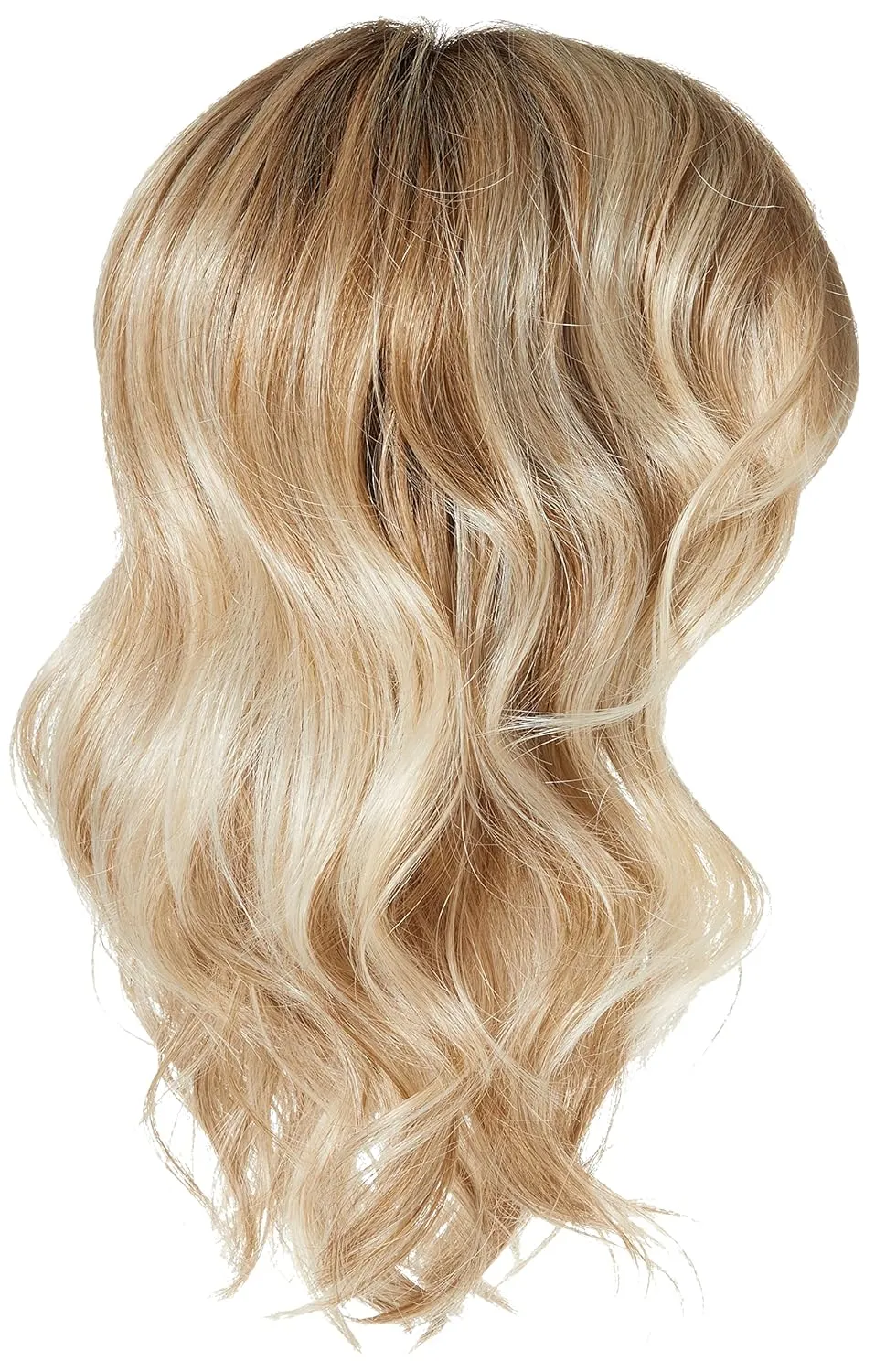 Raquel Welch Editor's Pick Layered Shoulder Length Bob Wig by Hairuwear, Large Cap Size, SS19/23 Shaded Biscuit