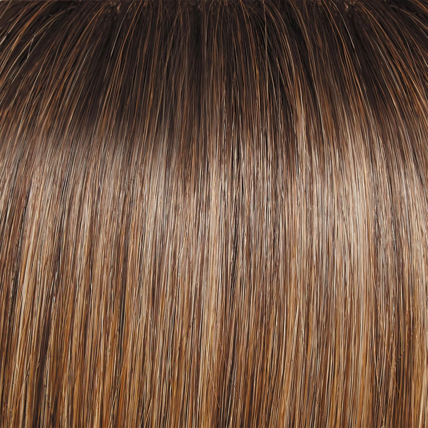 Raquel Welch Editor's Pick Layered Shoulder Length Bob Wig by Hairuwear, Large Cap Size, SS12/22 Shaded Cappuccino