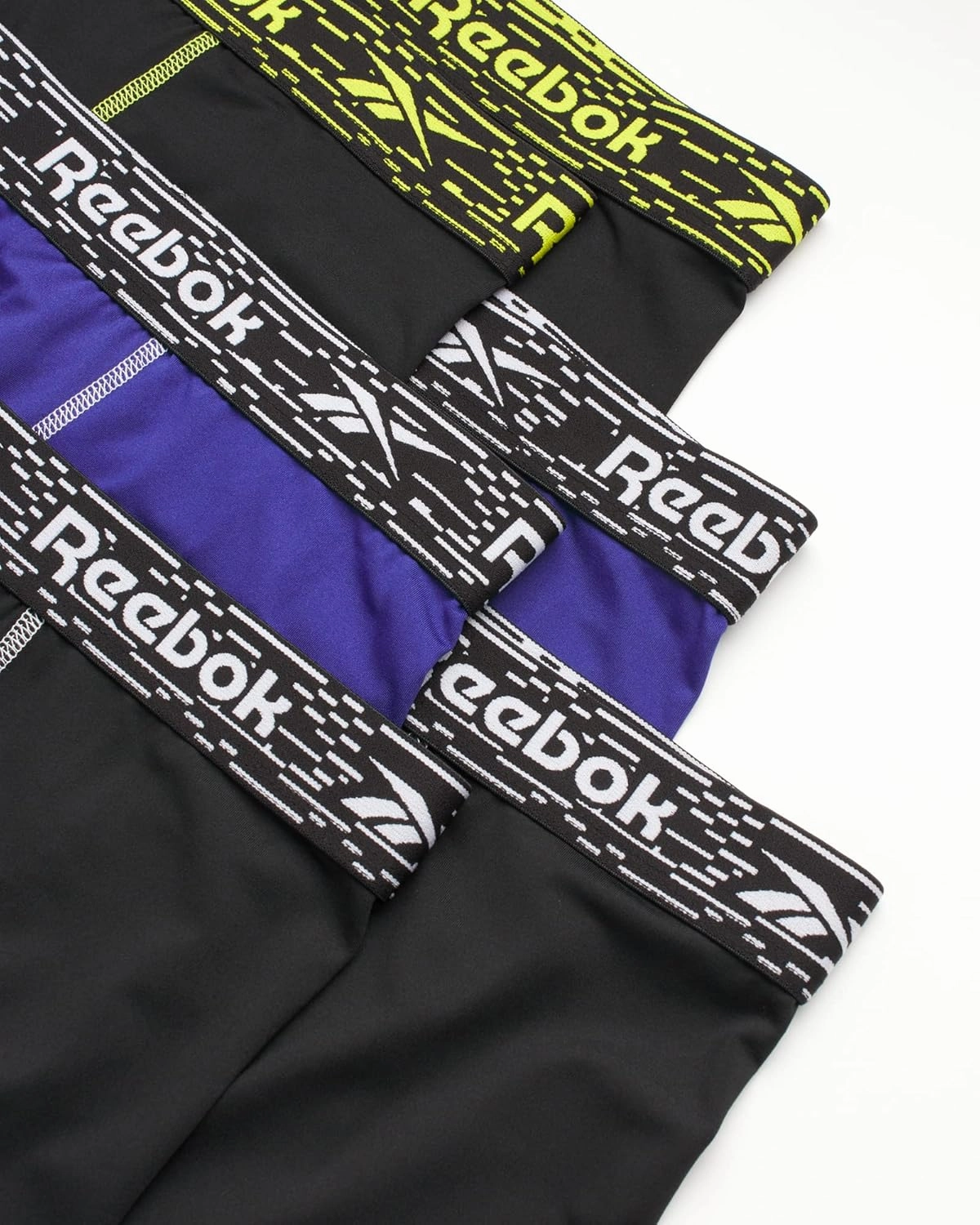 Reebok Men's Boxer Briefs - 6 Pack Performance Mens Underwear Boxer Brief with Contour Pouch - Mens Athletic Underwear (S-XL)