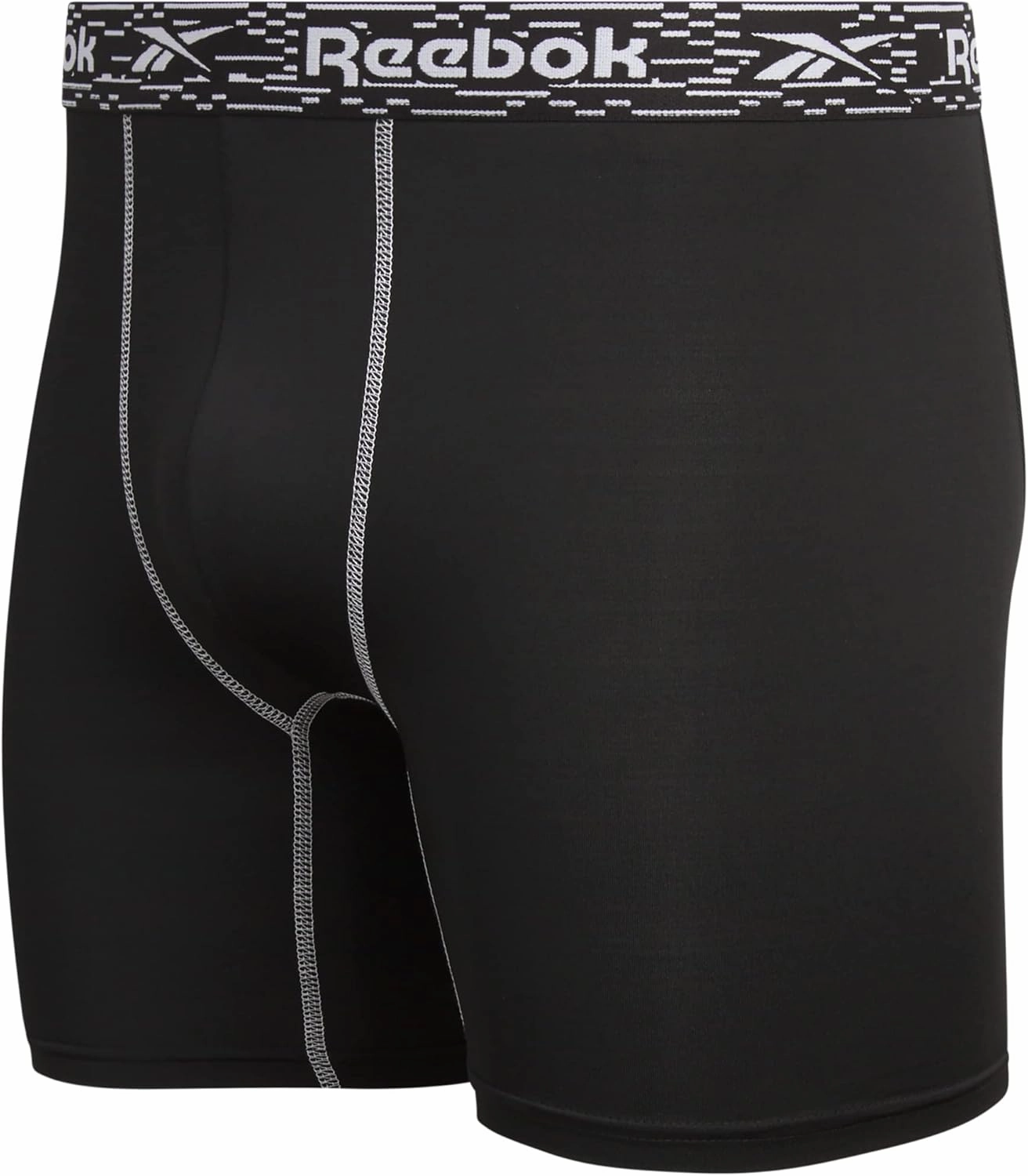 Reebok Men's Boxer Briefs - 6 Pack Performance Mens Underwear Boxer Brief with Contour Pouch - Mens Athletic Underwear (S-XL)