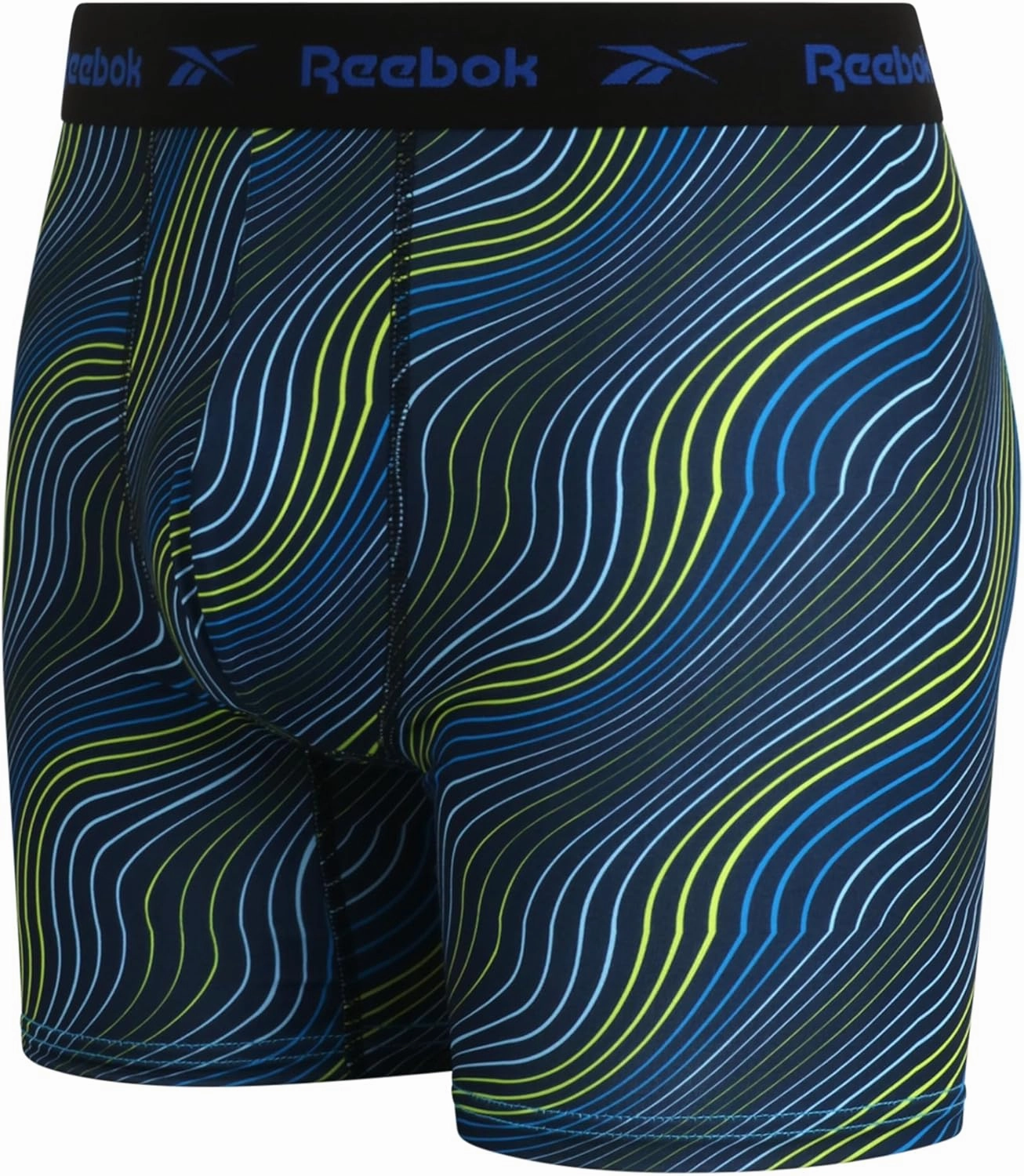 Reebok Men's Boxer Briefs - 8 Pack Performance Stretch Brief Underwear - Quick Dry Moisture Wicking Boxers for Men,Sizes:S-XL