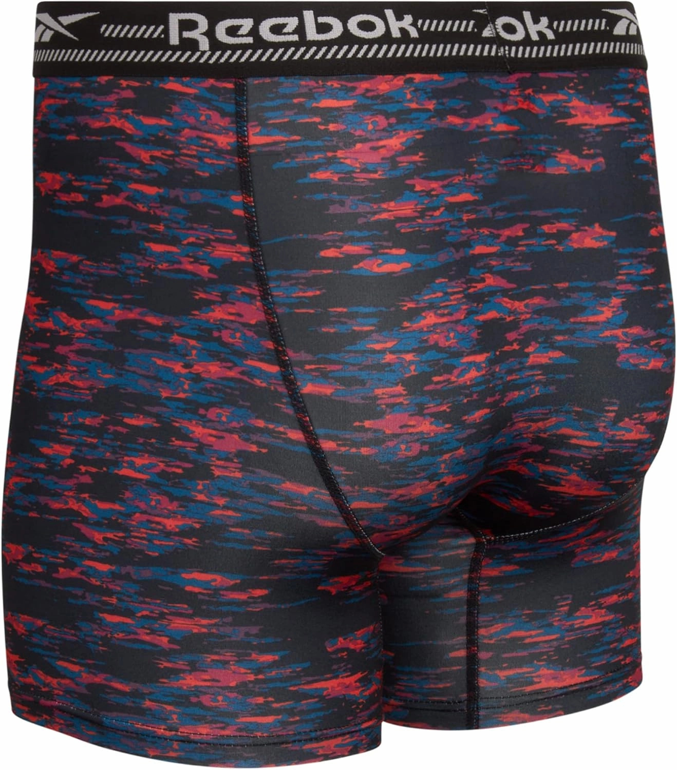 Reebok Men's Boxer Briefs - 8 Pack Performance Stretch Brief Underwear - Quick Dry Moisture Wicking Boxers for Men,Sizes:S-XL