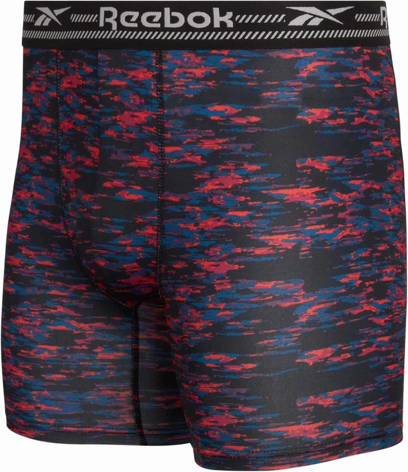 Reebok Men's Boxer Briefs - 8 Pack Performance Stretch Brief Underwear - Quick Dry Moisture Wicking Boxers for Men,Sizes:S-XL