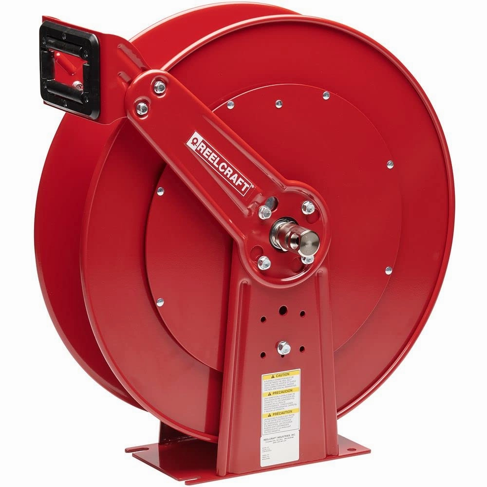 Reelcraft TH88000 OMP Twin Hydraulic Spring Retractable Hose Reel, 50' Twin Hydraulic Hose Not Included