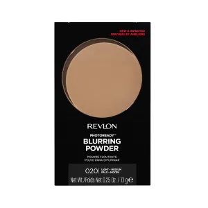Revlon PhotoReady Blurring Face Powder Makeup, Longwear Medium-Full Coverage with Flawless Finish, Shine & Oil-Free, 020 Light Medium, 0.25 oz