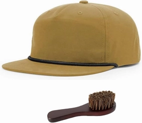 Richardson 256 Umpqua Grandpa Flip-Up Stay Pinch Trucker Cap Bundle with THP Hat & Clothing Brush