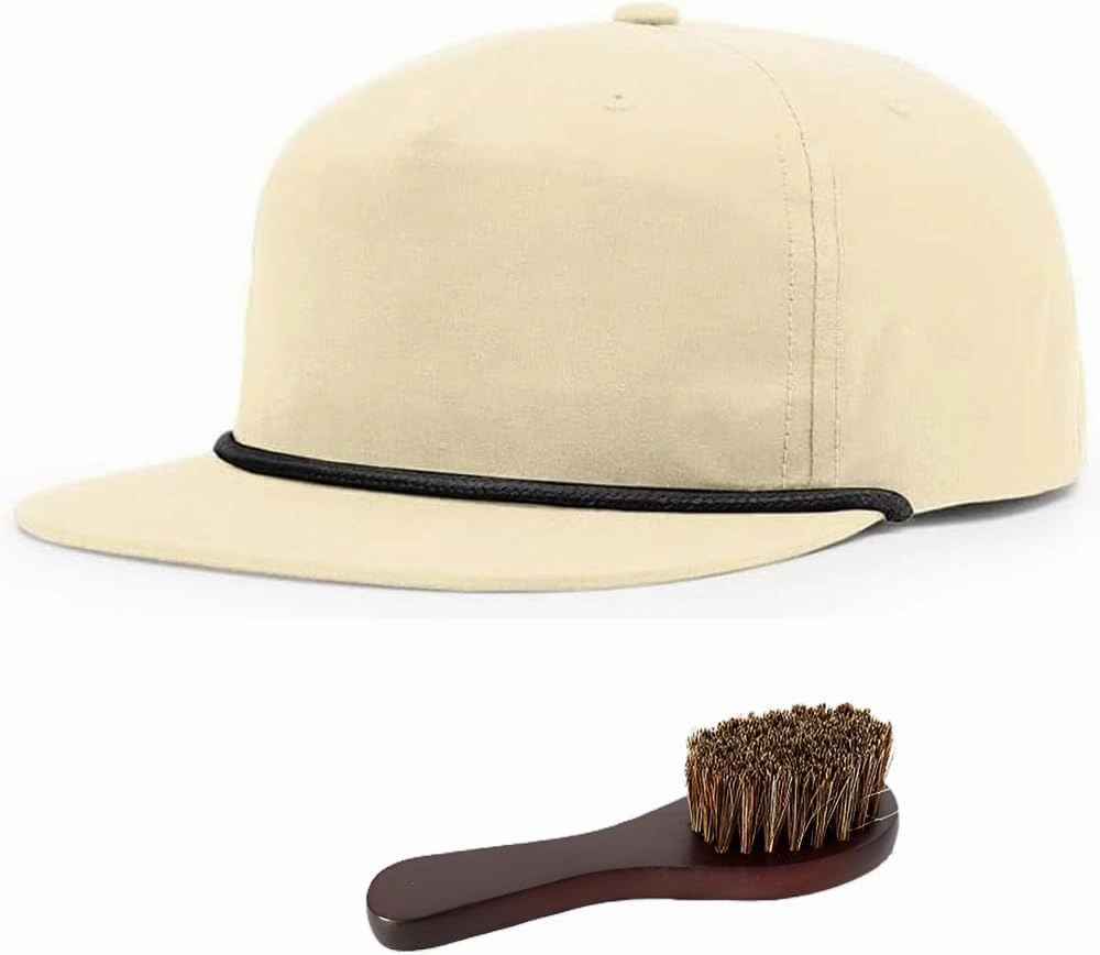 Richardson 256 Umpqua Grandpa Flip-Up Stay Pinch Trucker Cap Bundle with THP Hat & Clothing Brush