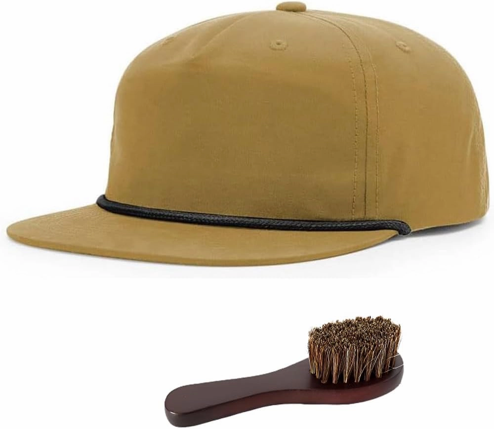 Richardson 256 Umpqua Grandpa Flip-Up Stay Pinch Trucker Cap Bundle with THP Hat & Clothing Brush