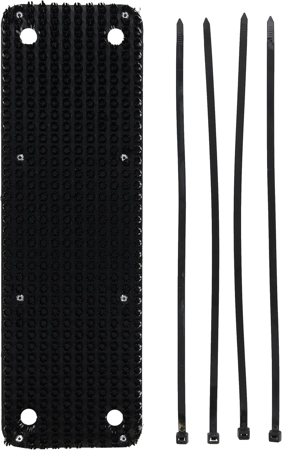RoadPro Cab Step Mat RPCF6018 RV Landing Step Boot Brush Mat Tractor Trailer Camper Truck-Black