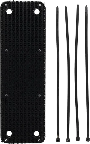 RoadPro Cab Step Mat RPCF6018 RV Landing Step Boot Brush Mat Tractor Trailer Camper Truck-Black