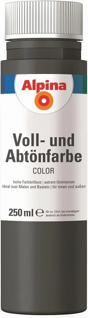 Roller Alpina Full and Abtön Colour Color Dark Grey – Medium