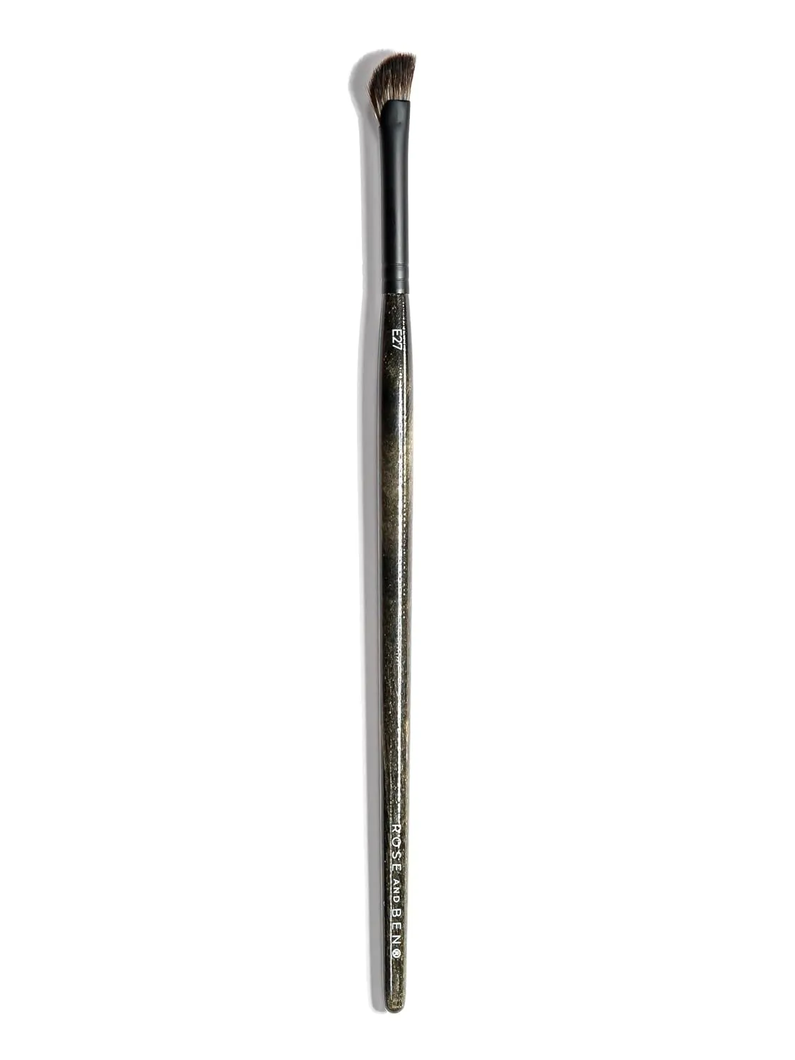 Rose and Ben Beauty E27 Inner Corner Highlight Brush | Angled Design for Precise Application | Cruelty-Free Bristles