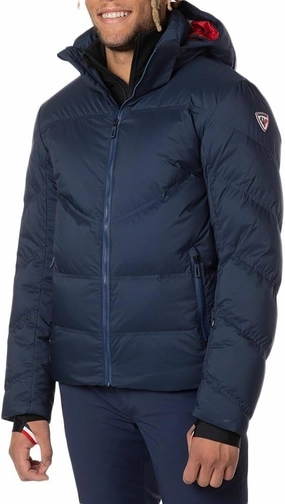 ROSSIGNOL Legacy Merino Down Ski Jacket (Men's), Dark Navy, X-Large