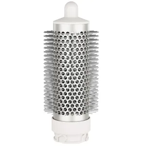 Round Brush Attachment for Shark FlexStyle Blow Dryers Attachments, Normal Oval Round Volumizing Brush Styling for Straight, Wavy, Curly, and Coily Hair, Sliver