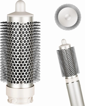 Round Brush Attachment for Shark FlexStyle Accessories, Normal Round Volumizing Brush Hair Styling Tool for Straight, Wavy, Curly, and Coily Hair