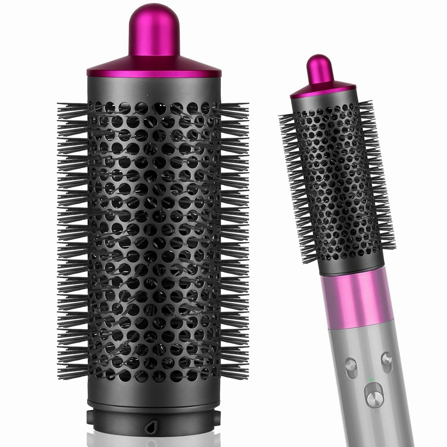 Round Volumizing Brush Attachment for Airwrap, Oval Shape, Rose