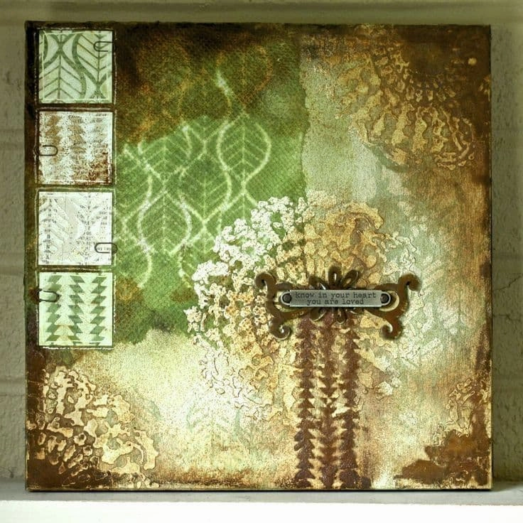Rusting Powder from PaperArtsy