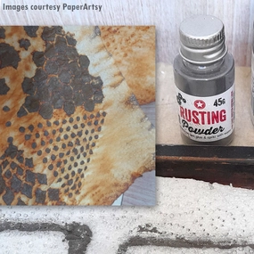 Rusting Powder from PaperArtsy