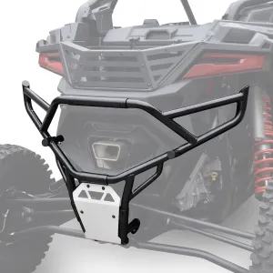 SAUTVS XL Rear Bumper for Polaris RZR PRO R 2022-2024, Wider Combined Heavy Duty Extended Full Jungle Mode & Desert Mode Rear Brush Guard Protector Bumper for Polaris RZR PRO R 2022-2024 Accessories