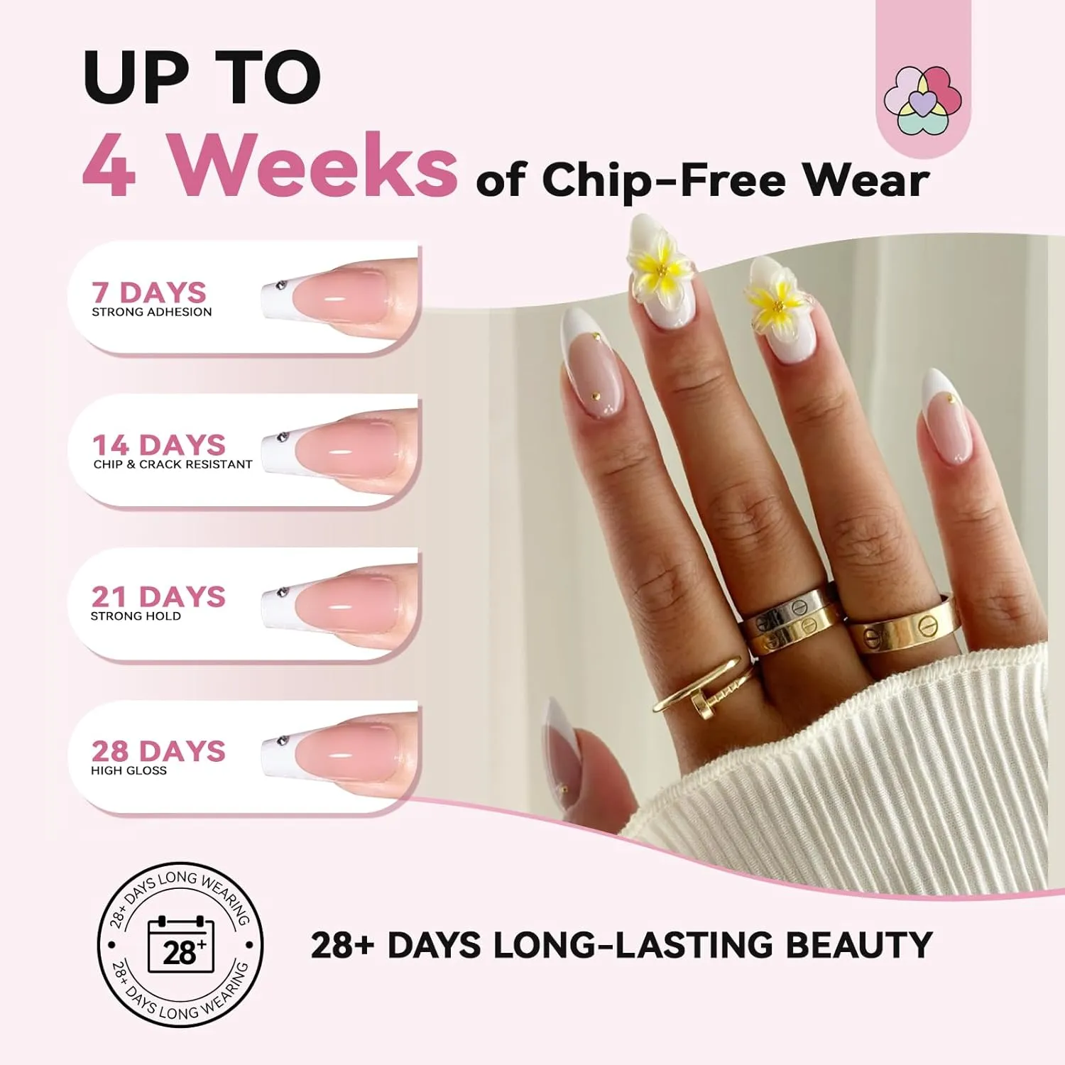 SAVILAND French Acrylic Nail Kit: Clear Pink Nudes Acrylic Powder and Liquid Set with French Gel Polish Top Gel 100PCS Nail Forms Brush Primer Tools for DIY French Manicure Extension Carving Home Use
