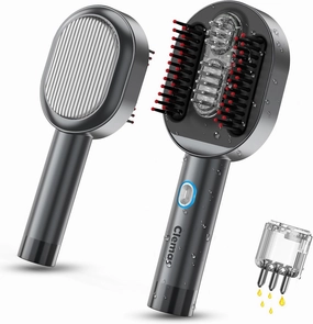 Scalp Massager Comb and Brush, Waterproof 2 in 1 Hair Oil Dispenser, 3 Massage Modes Electric Comb for Hair Care and Relaxation, Handheld Portable Hair Massager Scalp,Gifts for Men Women